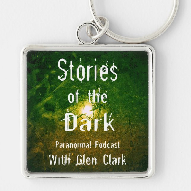 Porte-clés Histoires du podcast Dark avec Glen Clark (Devant)