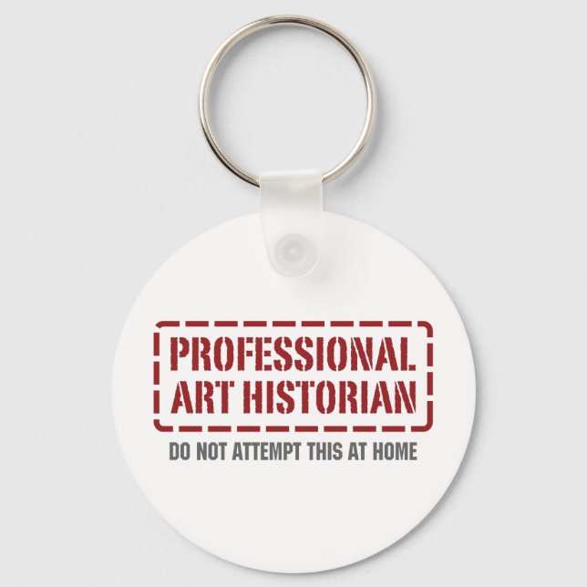 Porte-clés Historien de l'art professionnel (Recto)