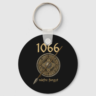 Porte-clés Historien médiéval de l'Angleterre Viking 1066 Nae