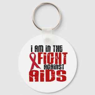 Porte-clés HIV de SIDA dans le combat 1