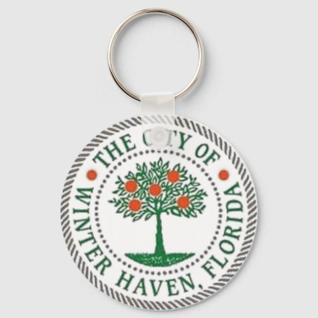 PORTE-CLÉS HIVER HAVRE FLORIDE (Recto)