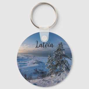 Porte-clés Hiver neigeux Côte balte
