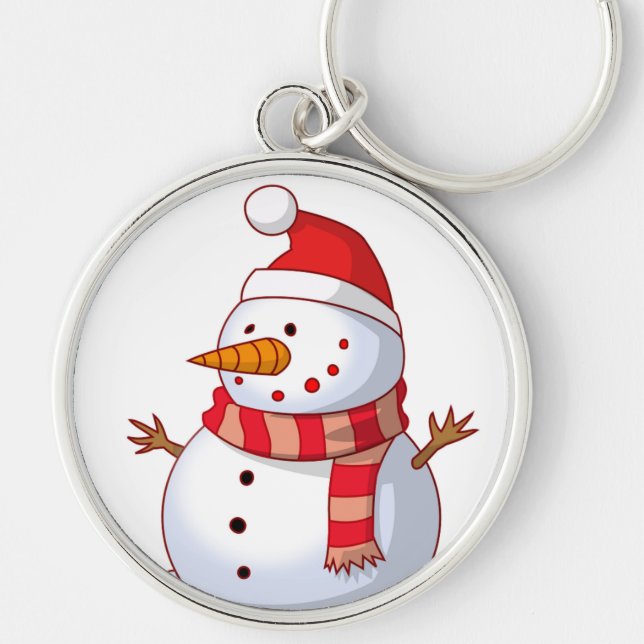 PORTE-CLÉS HIVER SNOWMAN (Devant)