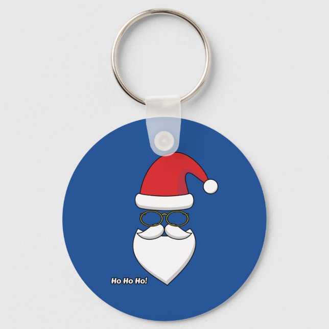 Porte-clés Ho Ho Ho Santa Claus (Recto)