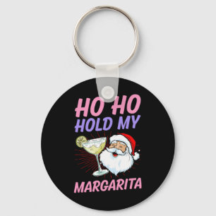 Porte-clés Ho Ho Tenez Mon Margarita Noël En Juillet Santa Va
