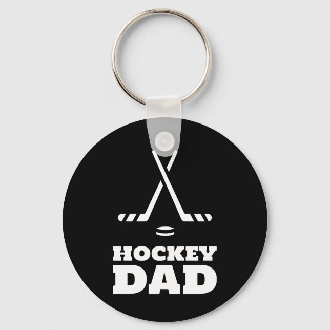 Porte-clés Hockey dad (Recto)