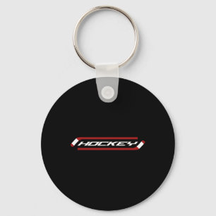 Porte-clés Hockey - Élégant - Simple - Fan de hockey