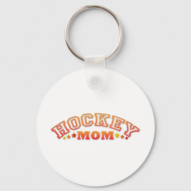 Porte-clés Hockey Mom (Recto)