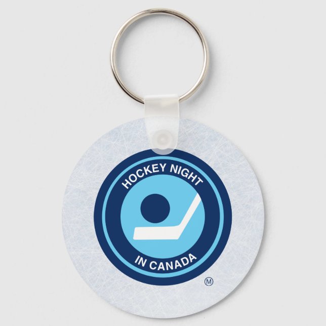 Porte-clés Hockey Night Retro (Recto)