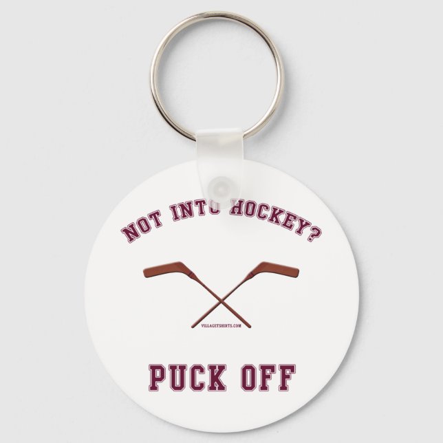Porte-clés Hockey Puck (Recto)