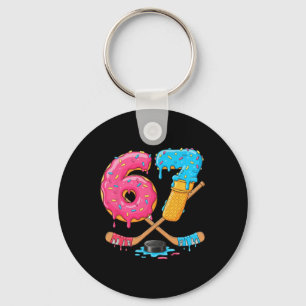 Porte-clés Hockey Six Seven Crèmes Glacées 67 Argot Gen Alpha