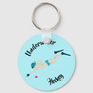 Porte-clés Hockey sous-marin