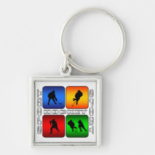 Porte-clés Hockey Spectaculaire