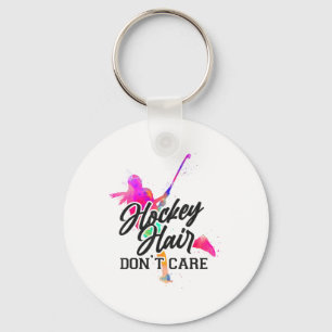Porte-clés Hockey sur gazon Hockey Cheveux S'en Foutent _2