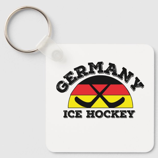 Porte-clés Hockey sur glace Allemagne (Recto)