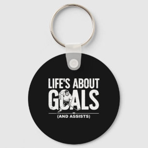 Porte-clés Hockey sur glace cool pour hommes femmes amateur d