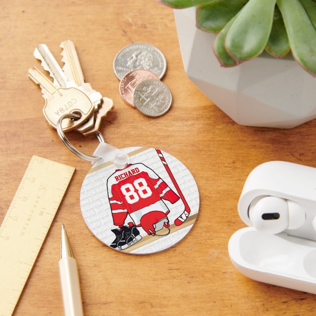 Porte-clés Hockey sur glace du Jersey (Bureau)