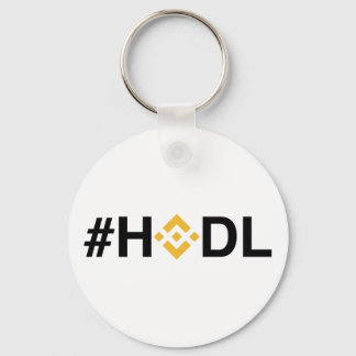 Porte-clés #HODL Binance (BNB) Keychain