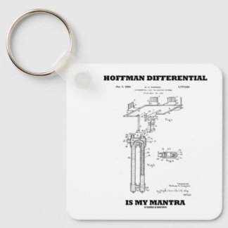 Porte-clés Hoffman Differential Is My Mantra US Patent Design