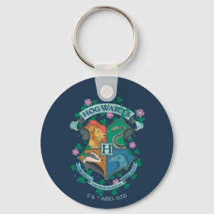 Porte-clés HOGWARTS™ Floral Crest