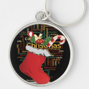 Porte-clés HoHo ! Merry Christmas TOXITS et Happy New Year