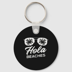 Porte-clés Hola Plages Funny Plage Vacances Hommes Femmes Spa