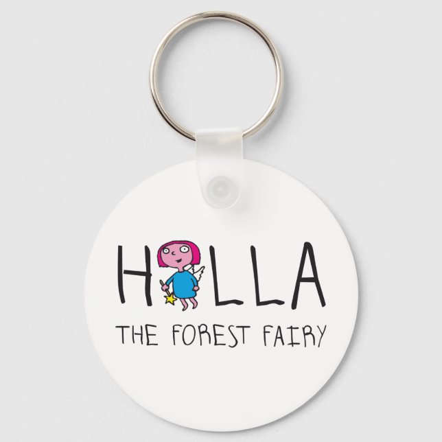 Porte-clés holla the forest fairy (Recto)