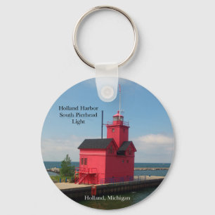 Porte-clés Holland Harbor South Pierhead Light 2011 key chain