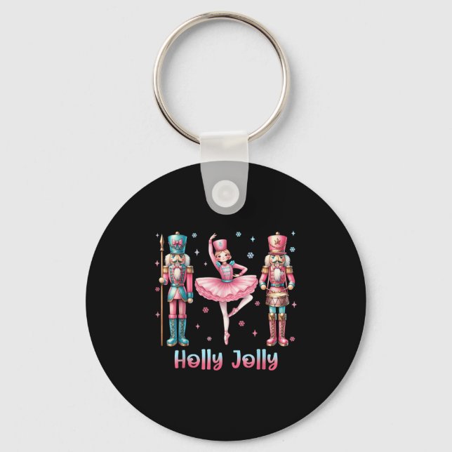 Porte-clés Holly Xmas Jolly Nutcracker Squad Noël Femmes (Recto)