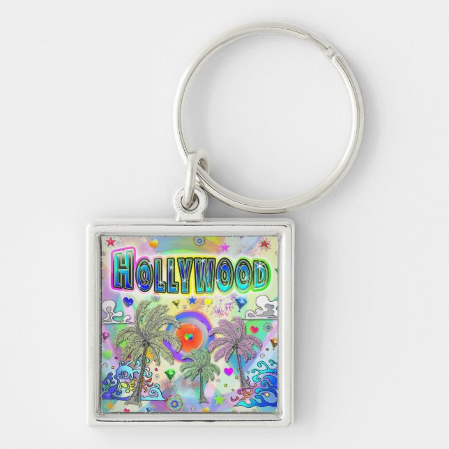 Porte-clés Hollywood Deep Dream Porte - clé (Devant)