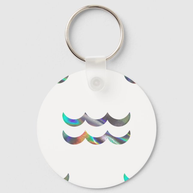 Porte-clés hologramme Aquarius (Recto)