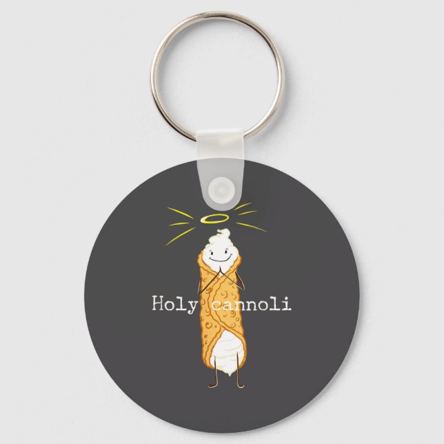 Porte-clés Holy Cannoli Funny Quote Italian American Gift Sic (Recto)