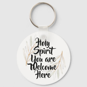 Porte-clés Holy Spirit you are welcome here