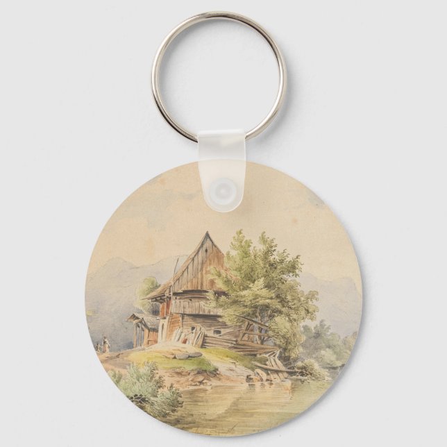 Porte-clés Holzhütte am See - Carl Lafite (Recto)