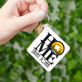 Porte-clés HOME Saint John Nouveau-Brunswick Canada