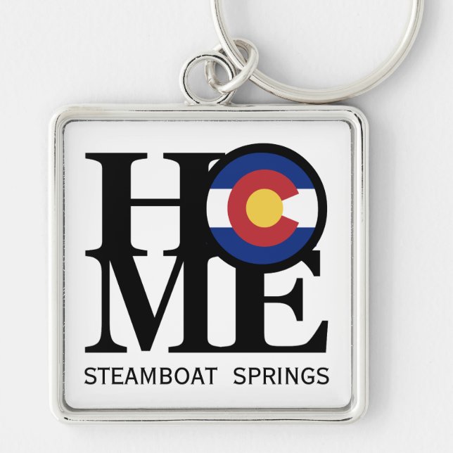 Porte-clés HOME Steamboat Springs Porte - clé (Devant)