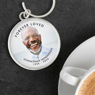 Porte-clés Hommage aux funérailles/photos commémoratives