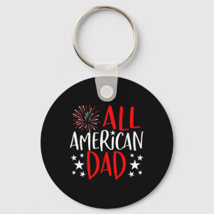 Porte-clés Homme 4 juillet Familles T-shirts assortis Tout Am