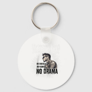 Porte-clés Homme célibataire tatoué pour la Saint Valentin