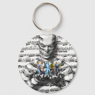 Porte-clés Homme de musique