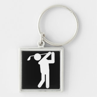 Porte-clés Homme Golfeur - Homme de golf