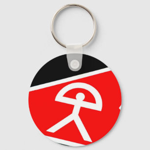 Porte-clés Homme Indalo de la région d'Almeria en Espagne