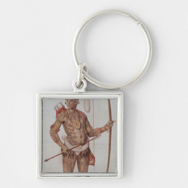 Porte-clés Homme indien de la Floride (Devant)