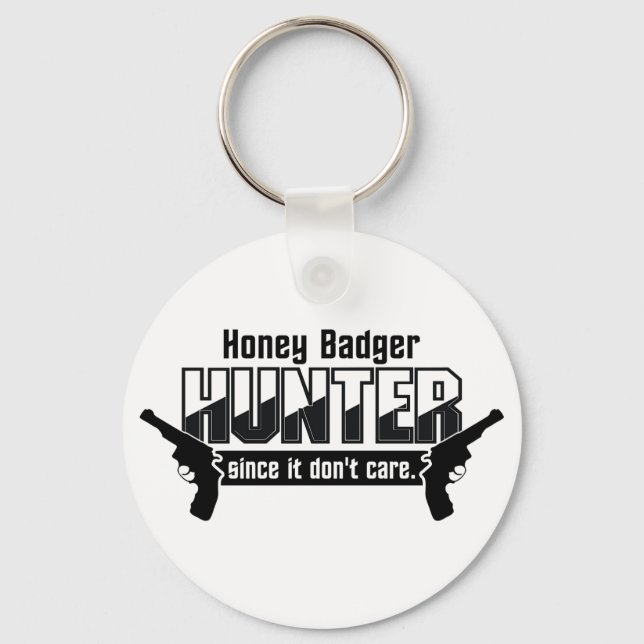Porte-clés Honey Badger Hunter porte - clé (Recto)
