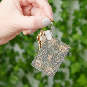 Porte-clés Honeysuckie par William Morris, Vintage Flowers Ar