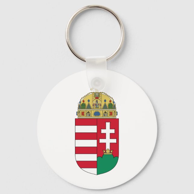 Porte-clés Hongrie Armoiries HU (Recto)