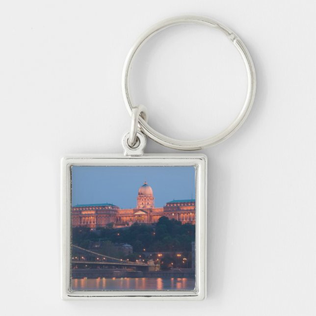 Porte-clés HONGRIE, Budapest : pont Szechenyi (à chaînes), (Devant)