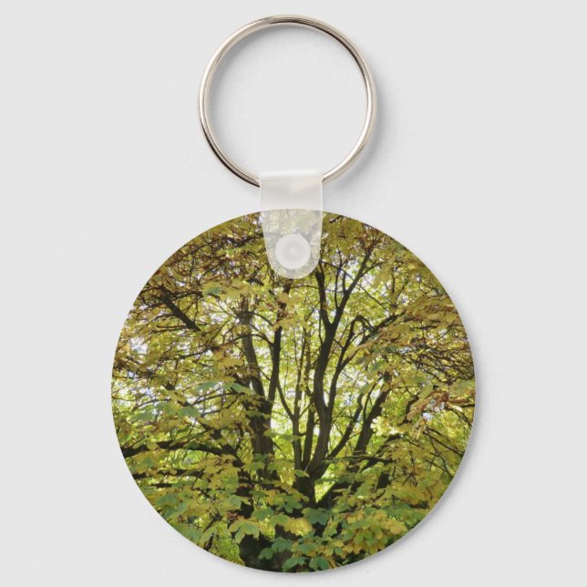 Porte-clés Honneur d'automne châtaigne (Recto)