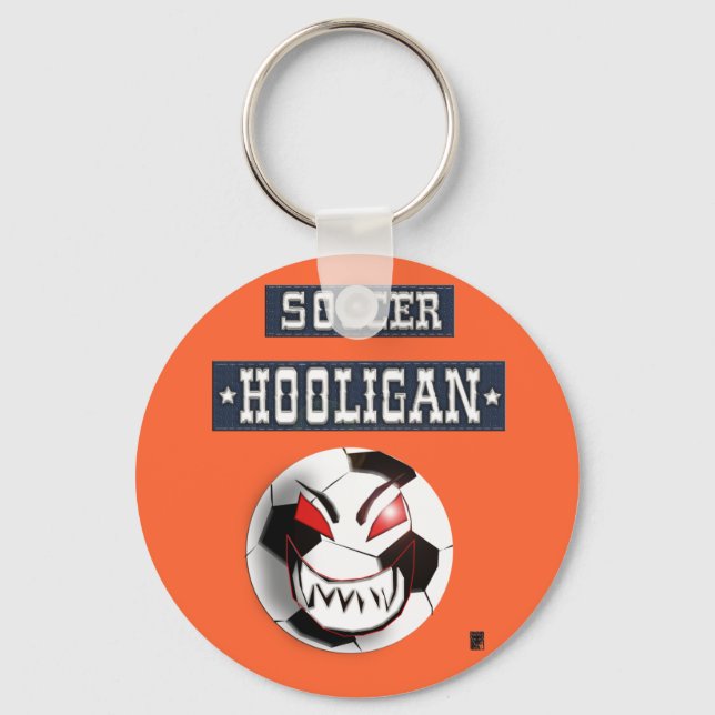 Porte-clés hooligan de football (Recto)