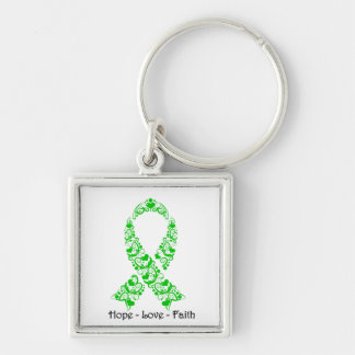 Porte-clés Hope Green Awareness Ribbon